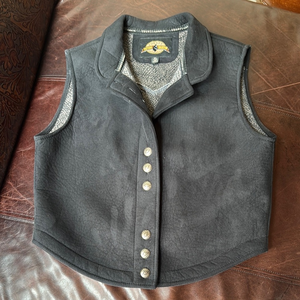 County Clothing Co Cheyenne Collection Vintage Line Vest Women’s